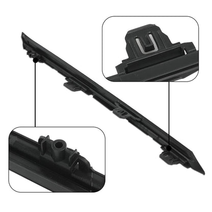 G-PLUS Right Front Bumper Grille Insert Upper Trim Molding Compatible with Toyota Rav4 2019 2020 2021 2022 531230R050, TO1213112