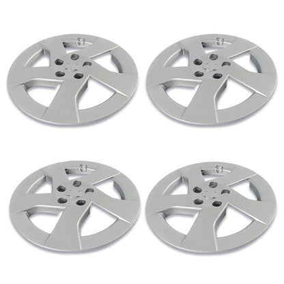 G-PLUS 4PCS Hubcap Wheel Cover Compatible with Toyota Prius 2010 2011 15´´ 38cm Auto Tire Replacement Exterior Cap 42602-47110 (Silver)