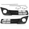 G-PLUS Fog Light Lamp Bezel Cover Grille molding Compatible with 2012 2013 2014 CAMRY SE 5212806290, 5212706290, 5271306040, 5271206040 TO2602101, TO2603101