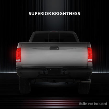 G-PLUS Pair Rear Tail Lights w/o Bulbs & Wire Harness Fit Ford F150 Stepside 1997-2004/ Fit Ford F250 1997-1999/ Fit F250 F350 F450 F550 Super Duty 1999-2007 F85Z13404CA faros traserosAssembly