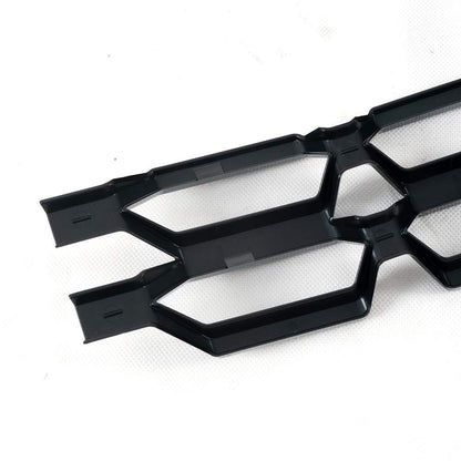 G-PLUS Front Upper Chrome Grille Insert Snap On Compatible with Chevy Silverado 1500 2016 2017 2018