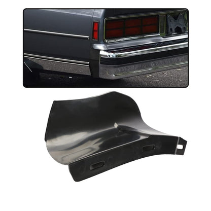 G-PLUS Rear Bumper Quarter Panel Fillers Kit Compatible With Chevy Caprice/Impala 1986-1990 ABS Plastic- Primed,Black