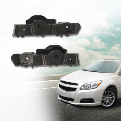 G-PLUS Bumper Bracket Front Beam Mount Support 2pcs Compatible with Chevy Malibu 2013 2014 2015 GM1042114 GM1043114 22986140 22986141 Front Left Driver & Right Passenger Side Bumper Retainer Bracket