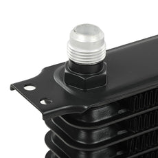 G-PLUS Engine Transmission Oil Cooler Kit for Japanese Cars AN10 Aluminum Oil Filter Relocation Additional Angle