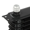 G-PLUS Universal 15 Row AN10 Engine Transmission Oil Cooler Kit Fit Most of Japanese Car Aluminum Oil Filter Relocation Kit