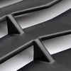 G-PLUS ABS Matte Black Rear Window Windshield Slotted Louvers Sun Shade Cover Replacement for Nissan 350Z 3.5L 2003 2004 2005 2006 2007 2008