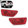 G-PLUS Fog Tail Brake Lights Compatible with Jeep Compass 2011-2016,Compatible with Jeep Grand Cherokee 2011-2021 (not fits Jeep Cherokee),Compatible with Dodge Journey 2012-2020 57010716AC