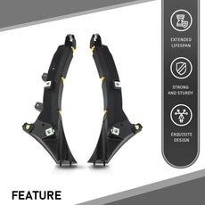 G-PLUS Front Bumper Mount Support Bracket for Jaguar XF XFR 2012-2015 XFR-S 2013-2015 Additional Angle