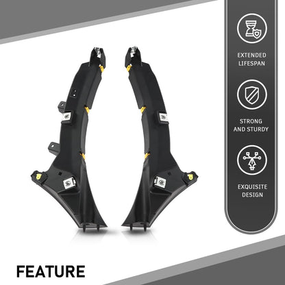 G-PLUS Front Bumper Mount Support Bracket Compatible with Jaguar XF XFR 2012-2015,Fit Jaguar XFR-S 5.0L V8 A/T Base Sedan 2013-2015