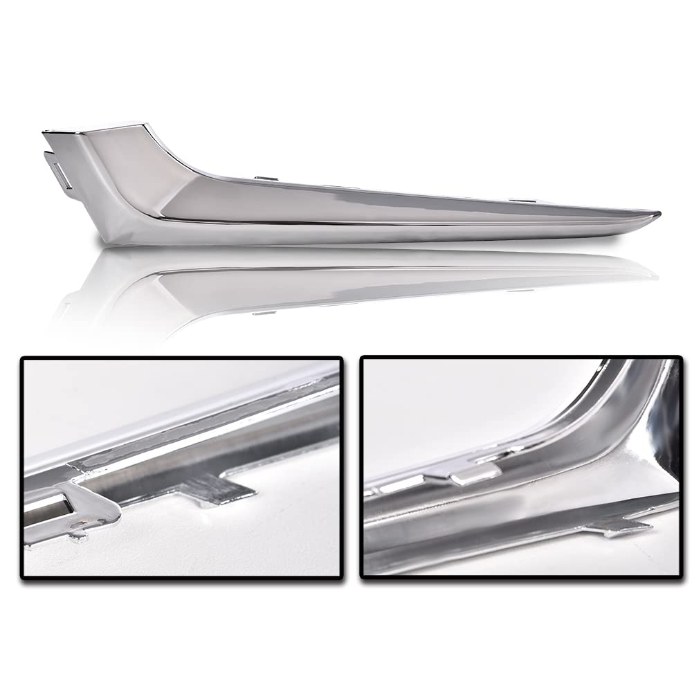 G-PLUS Front Bumper LED DRL Fog Lights Daytime Running Lamp Set Compatible with Chevy Malibu XL 2016-2018 Driver and Passenger Side Bumper Fog Lights