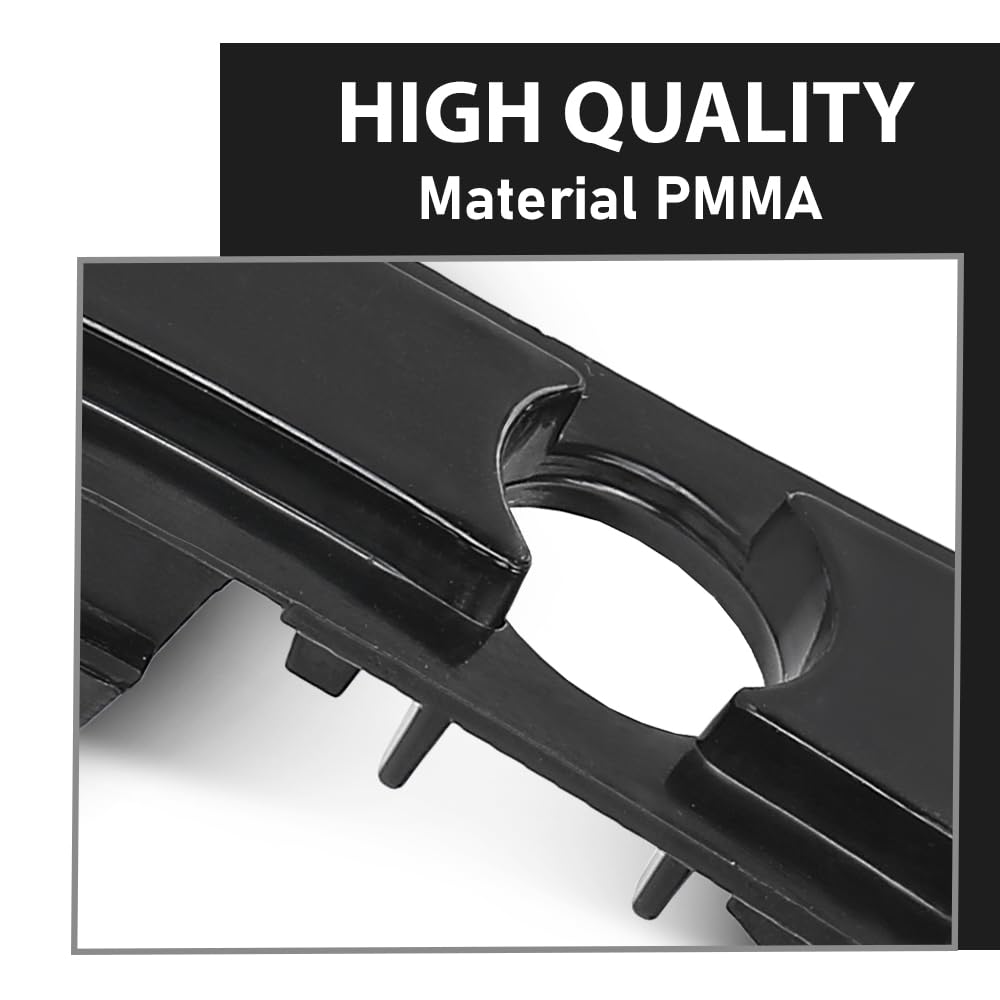 G-PLUS Front Center Grille Cover Trim, Compatible with BMW 7 Series G11/G12 2015-2019, 51137347382