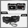 G-PLUS Headlight Housing Base Compatible with Freightliner FLD 112 120 Truck 1989-2003 Black 2Pcs A0615605002, A0615605003