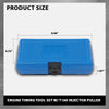 G-PLUS Engine Timing Tool Set Compatible with Benz M157/ M276/ M278 w/ T100 Injector Puller No Modification Needed 45 Steel Silver