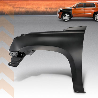 G-PLUS Front Left Driver Side Fender Compatible with Cadillac Escalade/Escalade ESV 2015-2020 84216913, 1240398, 23272198, 22756427 Black
