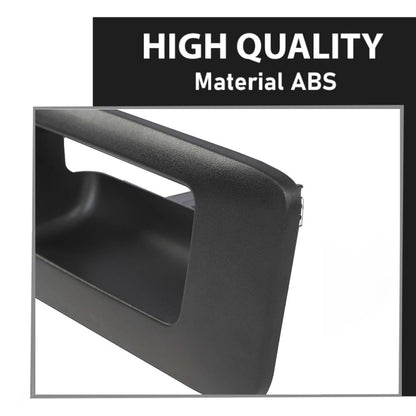 G-PLUS Tailgate Handle Bezel Compatible with Chevy Silverado/GMC Sierra 1500 2500HD 3500HD 2007-2014 Rear Tail Gate Latch Handle 15927251 GM1916107 22755303