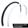 G-PLUS Fender Flare Compatible with Tesla Model Y 2020 2021 2022 2023 2024 Wheel Opening Molding Arch Trim 4PCS Glossy White
