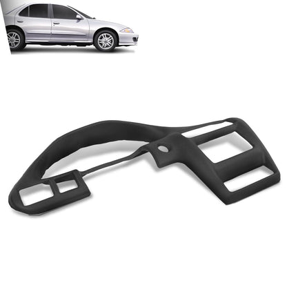 G-PLUS TPE Dashboard Dash Bezel Cover Compatible with Chevy Cavalier LS Sport 2002-2005 Fit Chevy Cavalier Z24 2000-2002 Fit Chevy Cavalier (submodel: Base, LS) 2000-2005 Black