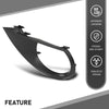 G-PLUS Front Left Fog Light Grill Cover, Compatible with Audi Q7 2010-2015, Driver Side, AU1038111, 4L0807489A