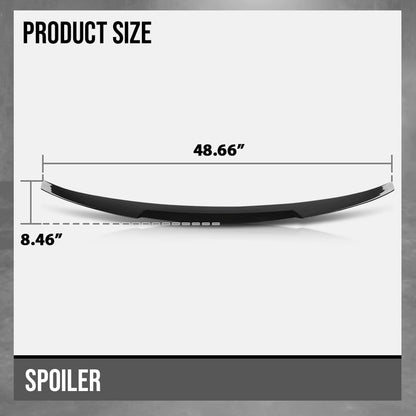 G-PLUS Rear Trunk Spoiler Wing Compatible with BMW G26 4 Series Gran Coupe Models 2021 2022 2023 2024 2025, Fit BMW I4 All Models 2022 2023 2024 2025 Rear Spoiler Gloss Black