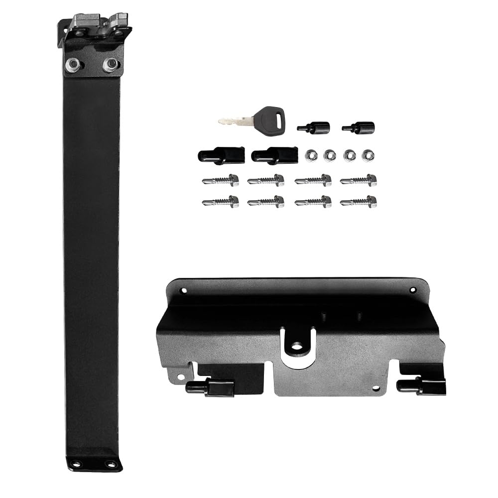 G-PLUS Rear Left Lockable Storage Box Case Toolbox Compatible with Chevy Silverado/GMC Sierra 1500 2500 HD 3500 HD 2007-2018 Left Driver Side Truck Bed Box