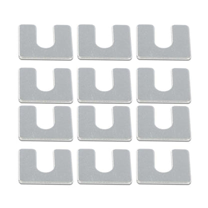 G-PLUS Fender Alignment Shims- 1/16" & 1/8" Thick- 3/8" Slot- 24 shims- #397T Compatible with GM Body