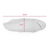G-PLUS Front Headlight Lenses Cover Compatible with 2008-2014 X6 E71,Left & Right Side Replacement A Pair Clear Lens