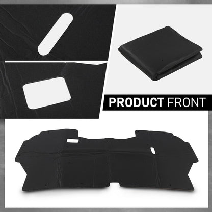 G-PLUS Hood Insulation Pad Truck Under w/Clips Compatible with Ford F150 1992-1996/Fit Ford F250 F350 1992-1997