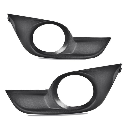G-PLUS Fog Light Covers Grille Bezel Compatible with 2016 2017 2018 2019 Nissan Sentra Fog Lamp Accessories Cover Driver and Passenger Side 622564AF0B, NI1039142, 622574AF0B, NI1038142