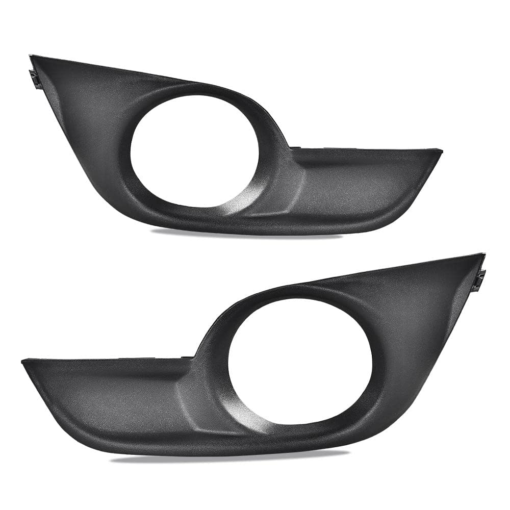 G-PLUS Auto Front Bumper Fog Light Cover Trim Bezel Compatible with 2013-2015 Altima S 2013-2015 Altima Base SL SV Left Driver Right Passenger Side 622563TA0B NI1039115 622573TA0B NI1038115