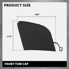 G-PLUS Front Tow Hook Cover for Benz GLC-Class X253 2016-2018 Additional Angle