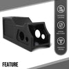 G-PLUS Center Console Subwoofer Sub Box Compatible with Chevy/GM Crew Cab 2007 2008 2009 2010 2011 2012 2013 Black
