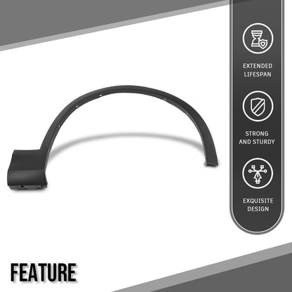 G-PLUS Fender Trim Front Right Compatible with BMW X3 2011-2017 Fit BMW X4 xDrive28i 2015-2018 / xDrive35i 2015-2016 51777210082, BM1291108 Black