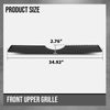 G-PLUS Front Upper Grille Molding Trim Compatible with Toyota 4Runner Limited/SR5 2014 2015 2016 2017 2018 2019 2020 2021 2022 5312235060, TO1216103 Black