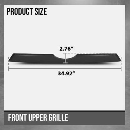 G-PLUS Front Upper Grille Molding Trim Compatible with Toyota 4Runner Limited/SR5 2014 2015 2016 2017 2018 2019 2020 2021 2022 5312235060, TO1216103 Black