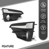 G-PLUS Fog Light Trim Compatible with Driver and Passenger Fit Subaru Impreza 2017-2019, Fit For Models with Chrome Trim 57731FL040