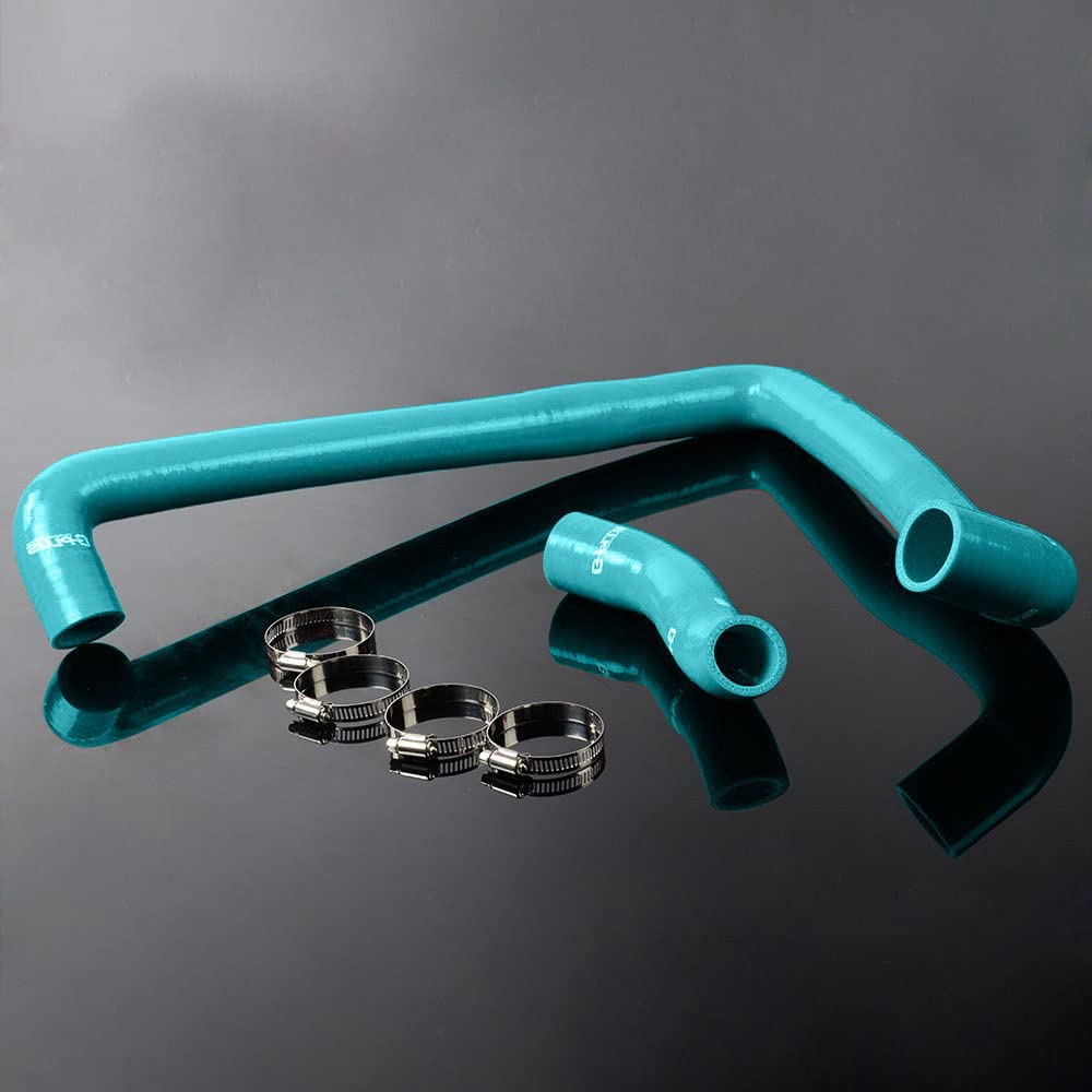 G-PLUS Silicone Radiator Hose Kit Compatible With Nissan 300ZX Z32 Fairlady VG30DET 1989-2000,Fluorescent