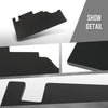 G-PLUS Custom Made Amplifier Rack Compatible with Ford F150 2009-2024 Fit Ford F250 F350 2017-2024 Black
