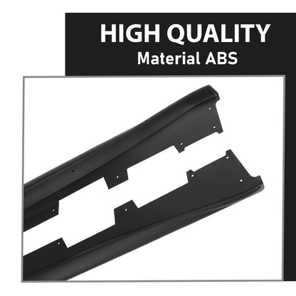 G-PLUS Side Skirts Extension Rocker Panels Compatible with Chevy Camaro RS & SS 2016-2022,Not Fit Real ZL1 Models