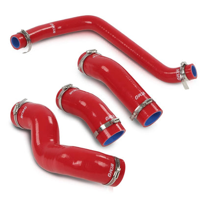 G-PLUS Red Radiator Hose Set Fit for HMMWV & Humvee 12339160 12339159 12339162 12340046