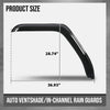 G-PLUS Rain Guards Compatible with Freightliner Cascadia 2007-2017