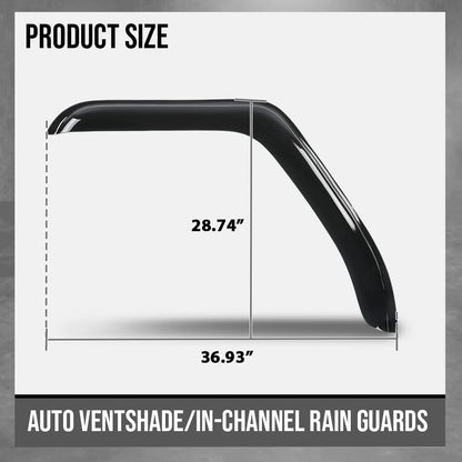 G-PLUS Rain Guards Compatible with Freightliner Cascadia 2007-2017