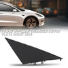 G-PLUS Front A-Pillar Triangular Cover Plate Right Compatible with Tesla Model 3 2017-2023 22873014, 1130656-00-E Gloss Black