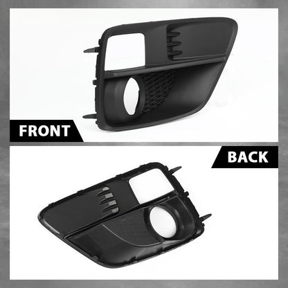 G-PLUS Front Bumper Fog Light Hole Cover Compatible with Subaru WRX 2015-2017,Fit Subaru WRX STI 2015-2017,Fit For Models With Fog Lamps 57731VA010