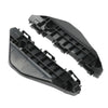 G-PLUS Pair Front Bumper Retainer Bracket Compatible with Toyota Yaris Hatchback 2013 2014 2015 2016 525360D130, 525350D130 Black Smooth Finish