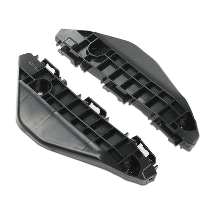 G-PLUS Pair Front Bumper Retainer Bracket Compatible with Toyota Yaris Hatchback 2013 2014 2015 2016 525360D130, 525350D130 Black Smooth Finish
