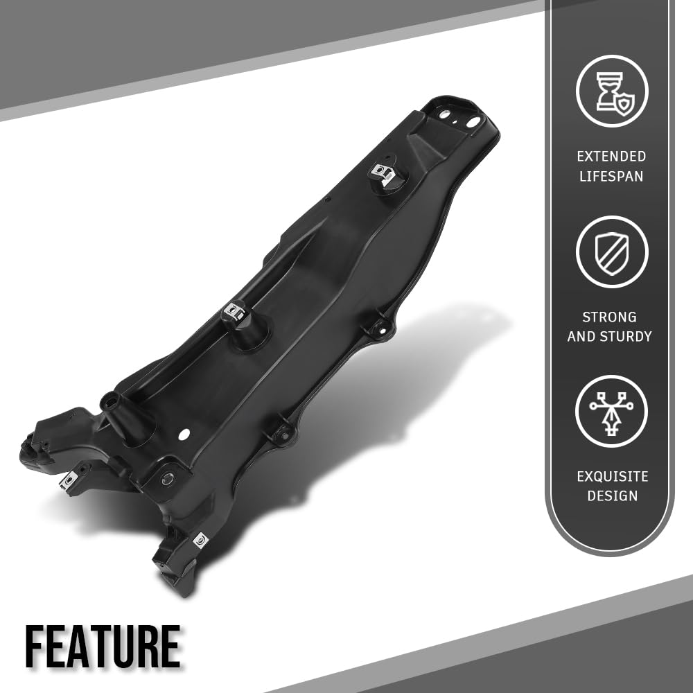 G-PLUS Left Driver Side Front Fender Mount Bracket Compatible with Volvo XC90 2016 2017 2018 2019 2020 2021 2022 2023 2024 31391777 Black