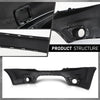 G-PLUS Front Bumper Cover Compatible with Dodge Journey Sport 2011-2018, w/o Headlight Washer, with Towing Hook Cover & Fog Lamp Holes, 5YB55TZZAB, Primed Black