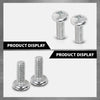 G-PLUS 100 License Plate Screws Compatible with Toyota Honda LX and Some Other Foreign Cars