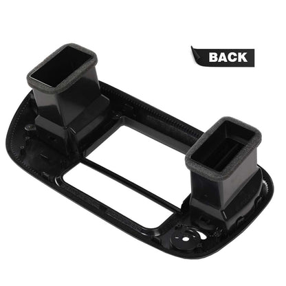 G-PLUS 1Set Center Dash Radio Surround Bezel Trim Panel Compatible with 2000-2003 Ford F150/2000-2002 Ford Expedition Black Dashboard Cover