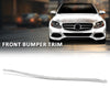 G-PLUS Front Bumper Trim Molding Chrome, Compatible with Benz C300 2015-2018, Silvery, 2058850123-PFM, 2058853123, MB1044123, 15731898